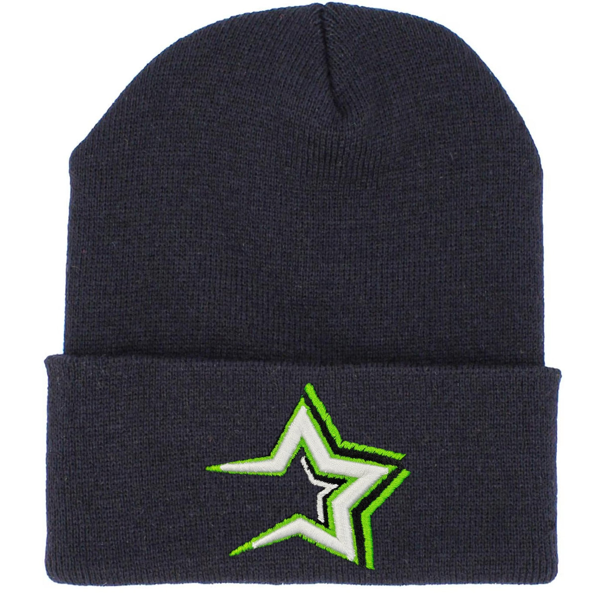 Estrellas Orientales Skully Beanie Black Hat