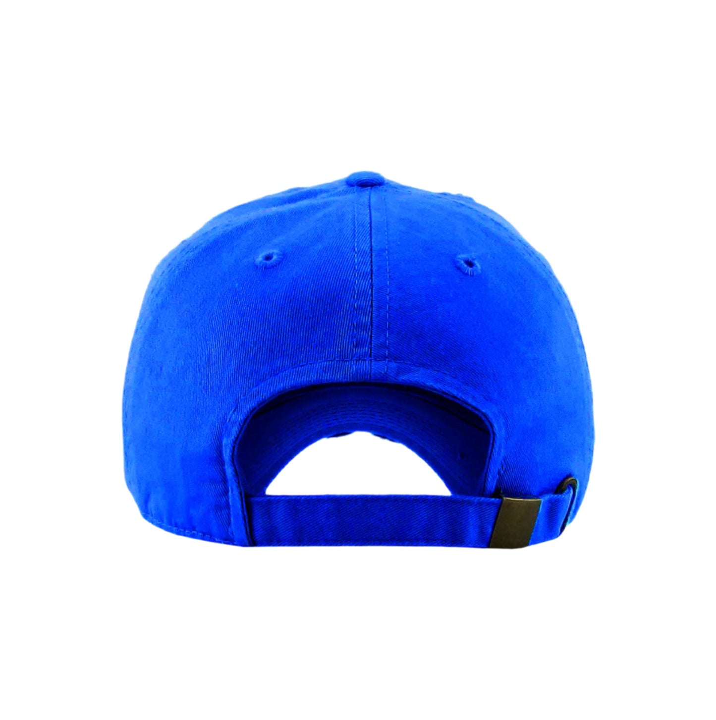 Vintage Royal Blue Hat with Embroidered Star of David - Unisex