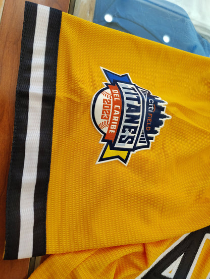 2023 Official Titanes del Caribe Aguilas Jersey - Yellow