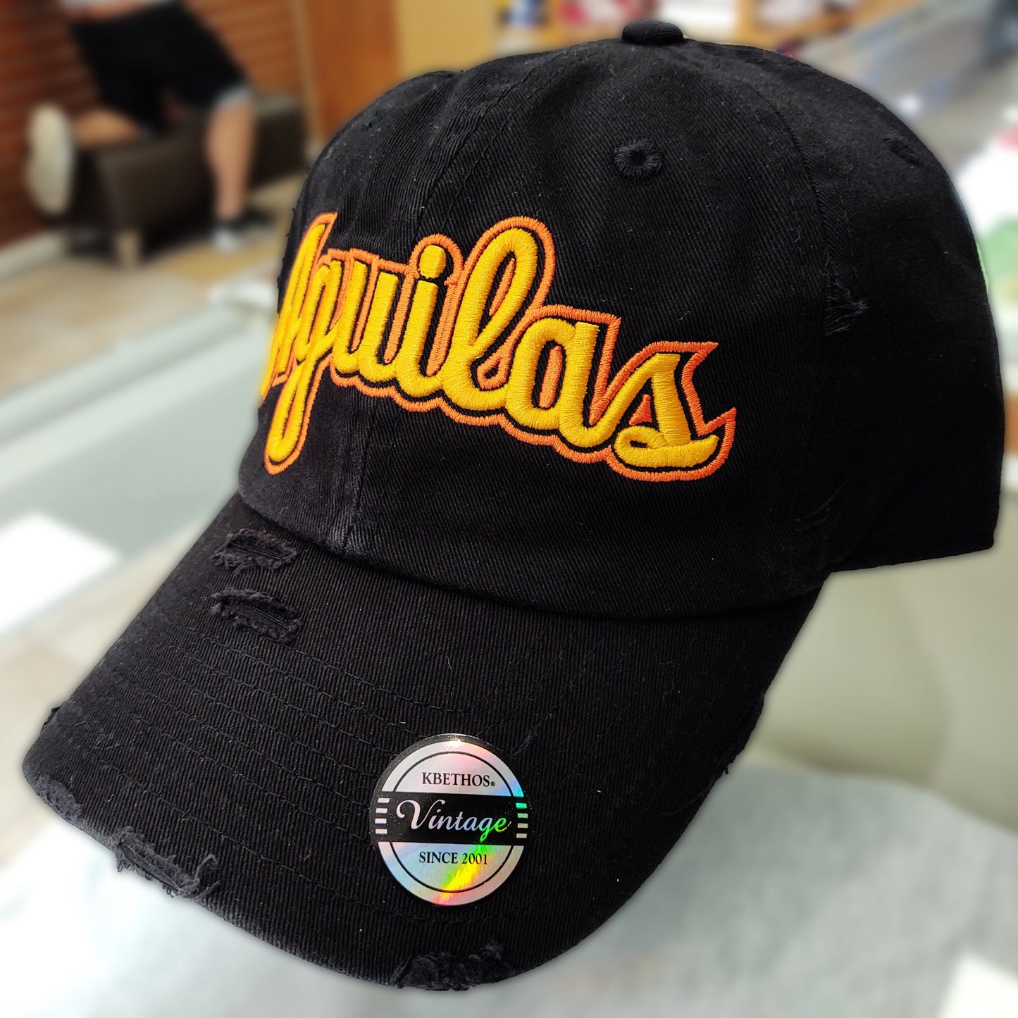 Aguilas Cibaeñas Embroidered Vintage Hat (Aguilas)