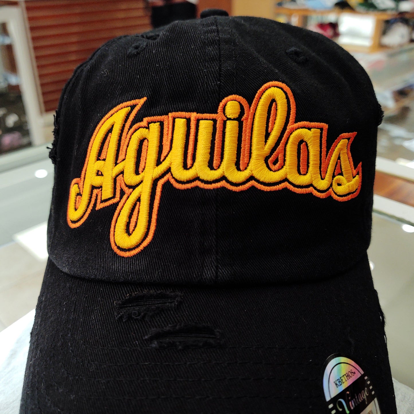 Aguilas Cibaeñas Embroidered Vintage Hat (Aguilas)