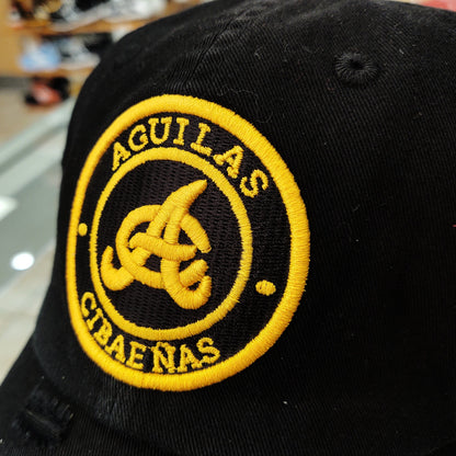 Aguilas Cibaeñas Embroidered Vintage Round-Logo Hat