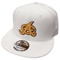 Aguilas Cibaeñas New Era SnapBack GOLD Logo white Hat