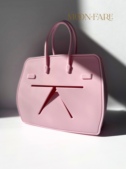 Birkidd Snack Tote: French-Inspired Luxury Holder for Chic Kids