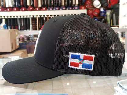 Dominican Republic SnapBack Mesh Royal Red Cap RD