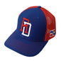 Dominican Republic SnapBack Mesh Royal Red Cap RD