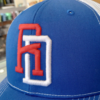 Dominican Republic SnapBack Mesh Royal Red Cap RD