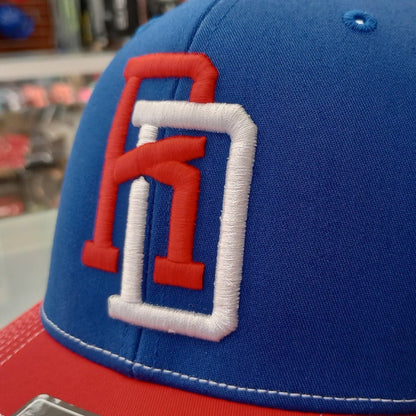 Dominican Republic SnapBack Mesh Royal Red Cap RD