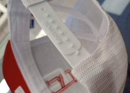 Dominican Republic SnapBack Mesh Royal Red Cap RD