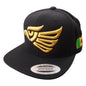 Embroidered Eagle and flag Mexico SLIM LOGO SnapBack hat