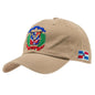 Escudo Republica Dominicana - Dominican Shield Khaki / Full Color Dad Hat