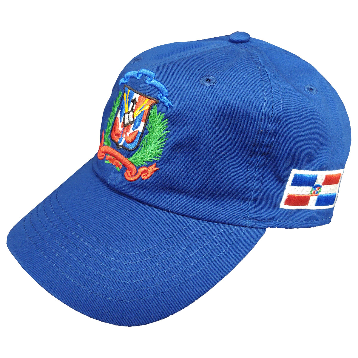 Escudo Republica Dominicana - Dominican Shield Royal / Full Color Dad Hat