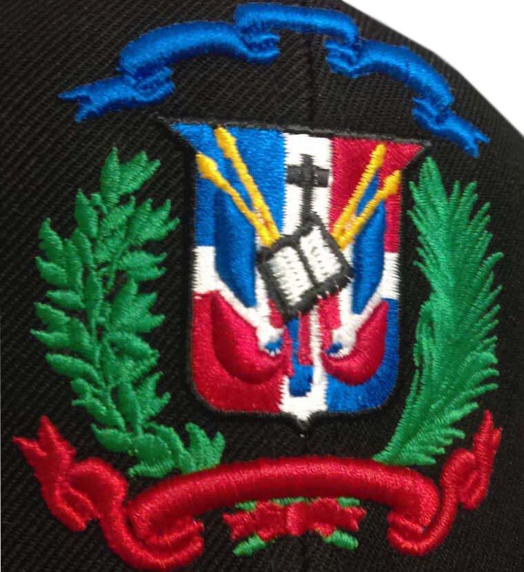 Escudo Republica Dominicana - Dominican Snapback Black - Full Color Hat