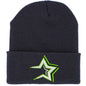 Estrellas Orientales Skully Beanie Black Hat