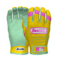 Franklin CFX PRO CUSTOM Batting Gloves - Yellow/Mint