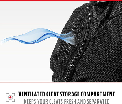 Franklin Sports Junior Baseball Equipment Bag - Stay Organized On and Off the Field