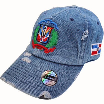 Vintage Adjustable Dominican Shield Hats