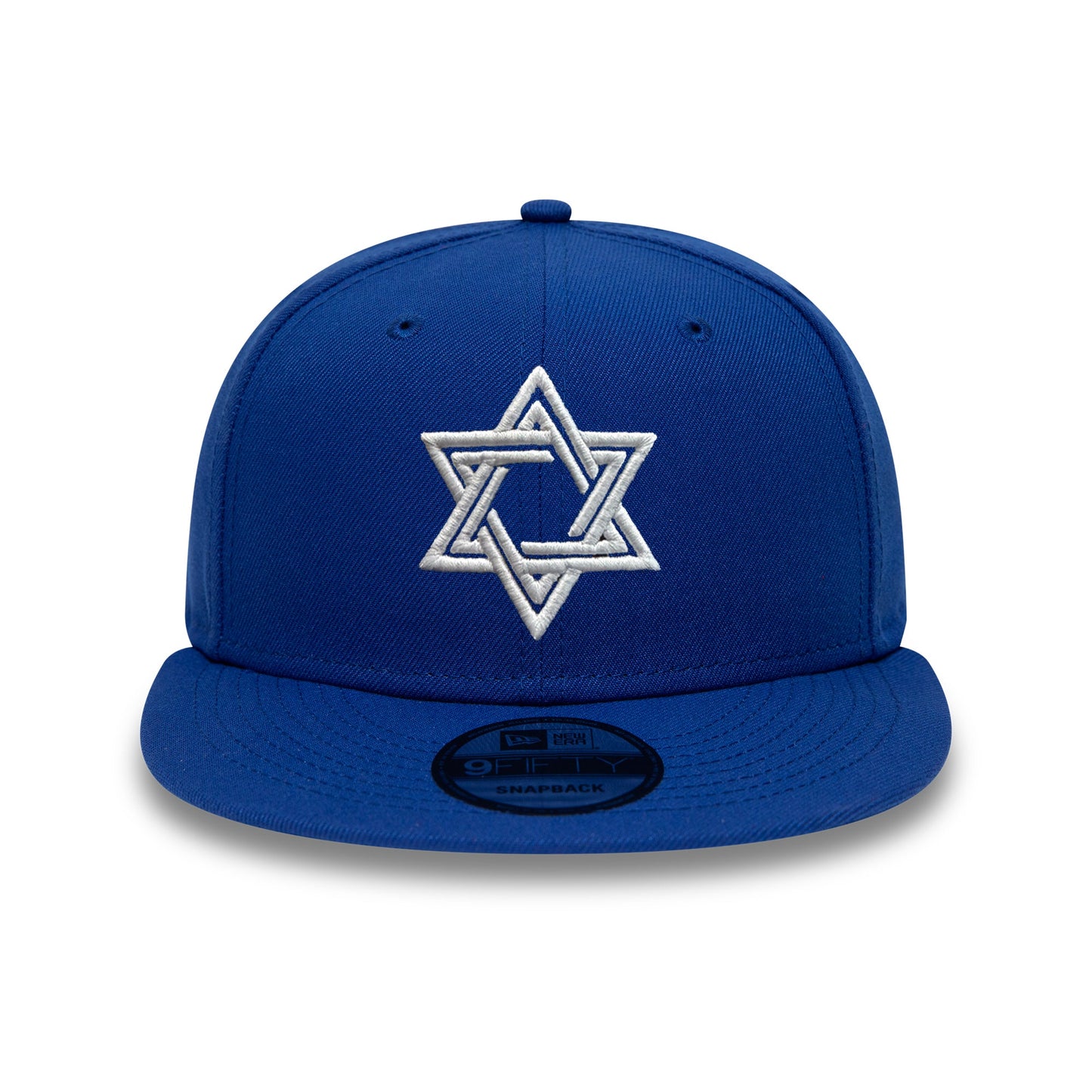 New Era SnapBack Hat with Embroidered Star of David