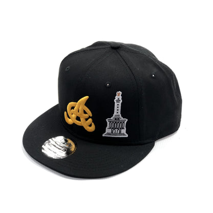 New Era Aguilas Cibaeñas Monumento SnapBack Black hats