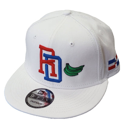 New Era SnapBack White Cap - RD Platano Power