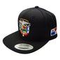 SnapBack Panama Hats with Embroidered Panama Shield and Flag