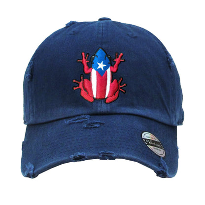 Puerto Rico Vintage hat with Coqui Logo