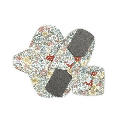 CozyFlow Trio 3pc Lite Reusable Panty Liners