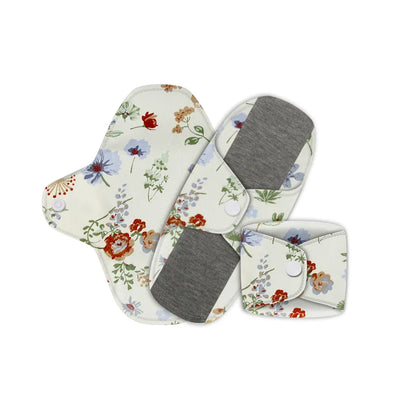 CozyFlow Trio 3pc Lite Reusable Panty Liners