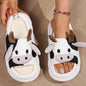 Cozy Cow Cuddles Comfortable Slippers