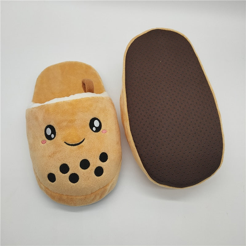 KUSHIE. Bubble Tea Slippers
