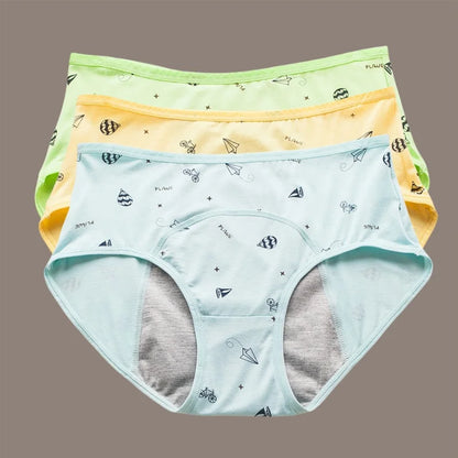 3 pcs Girls Period  Panties