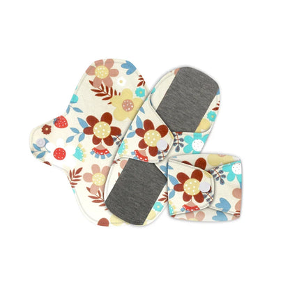 CozyFlow Trio 3pc Lite Reusable Panty Liners