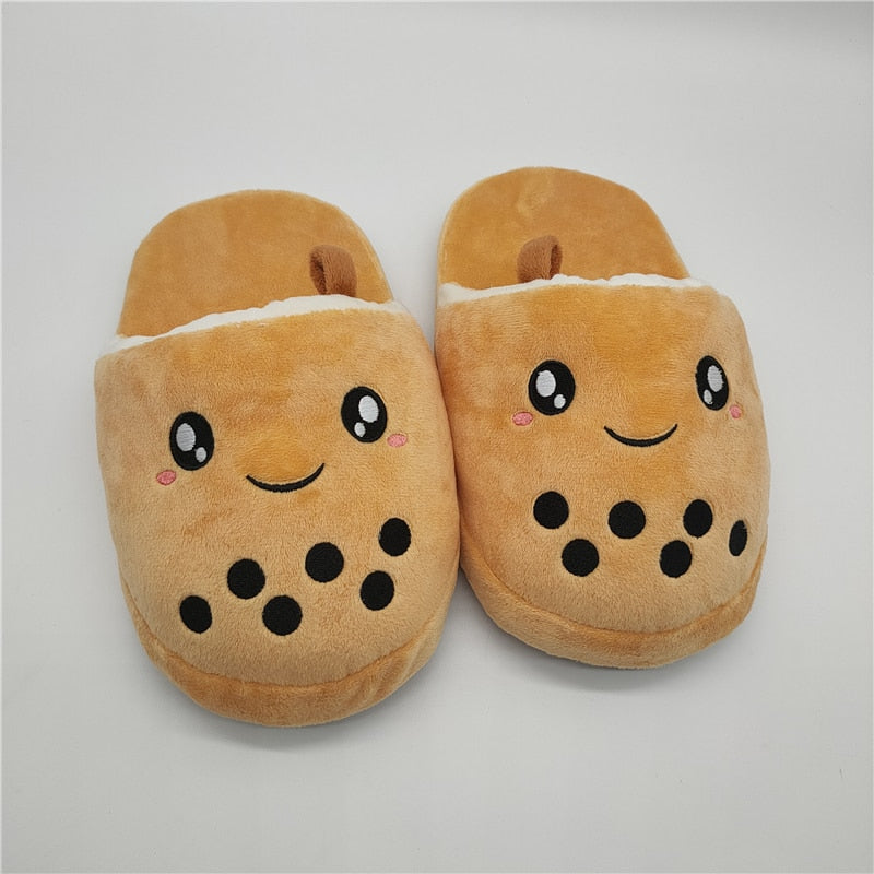 KUSHIE. Bubble Tea Slippers