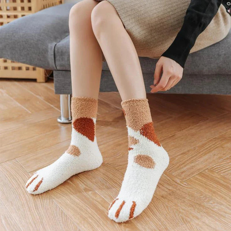 Cozy Pawfect Socks 6PC