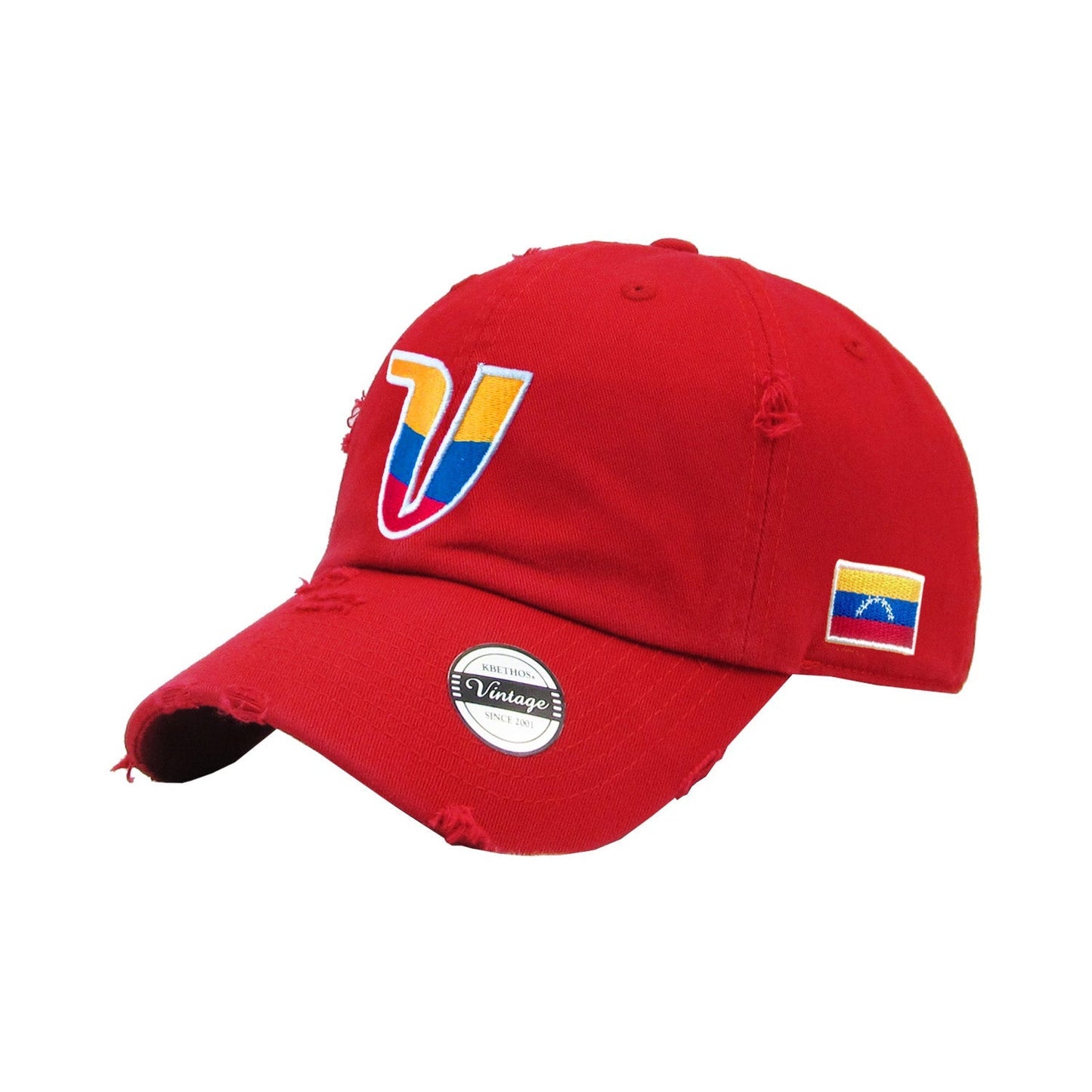 Venezuela Vintage Hats with V logo and flag