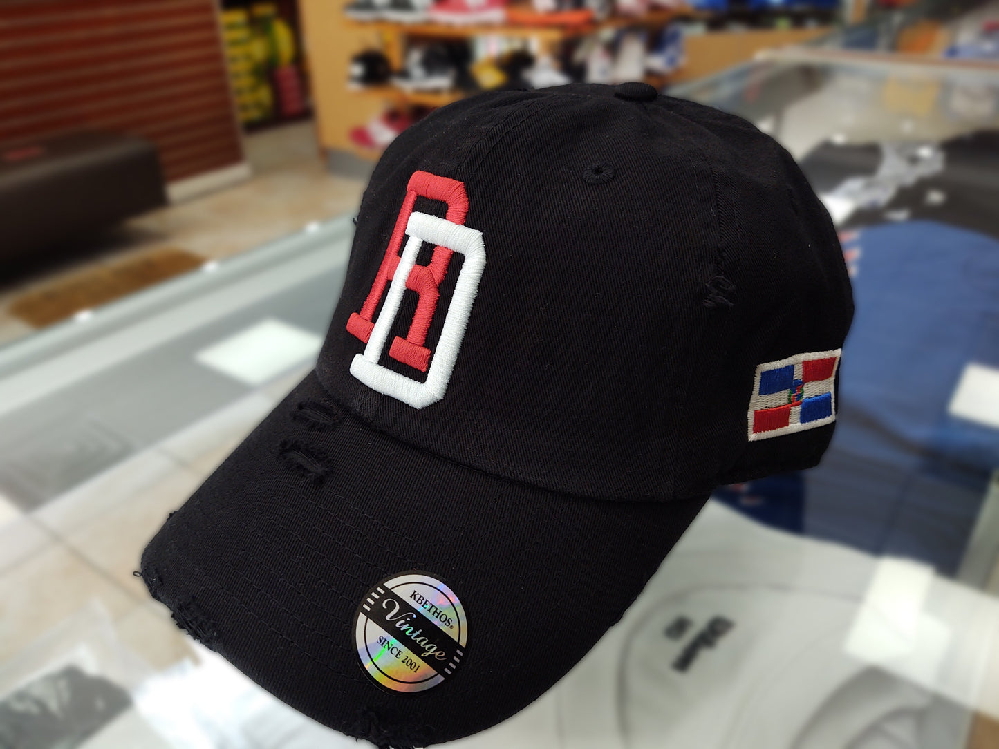 Vintage Adjustable Dominican Embroidered RD Hats