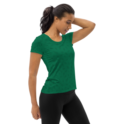 Women's Athletic Tee - Apple