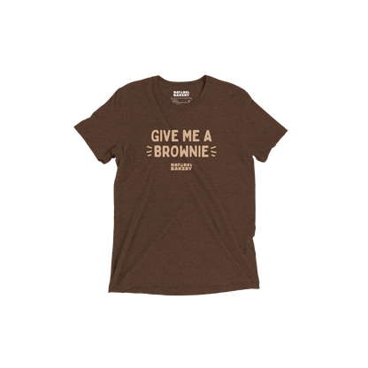 Give Me A Brownie Graphic Tee - Brown
