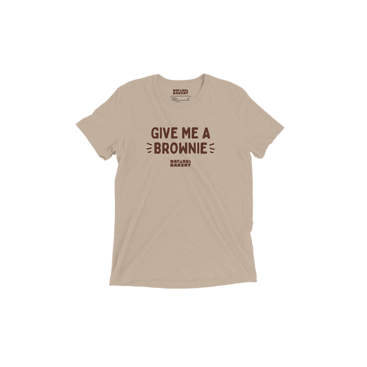 Give Me A Brownie Graphic Tee - Tan