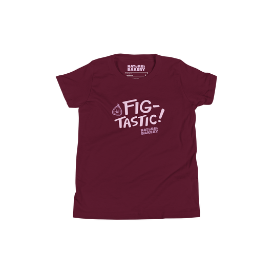 Figtastic Youth T-Shirt - Maroon