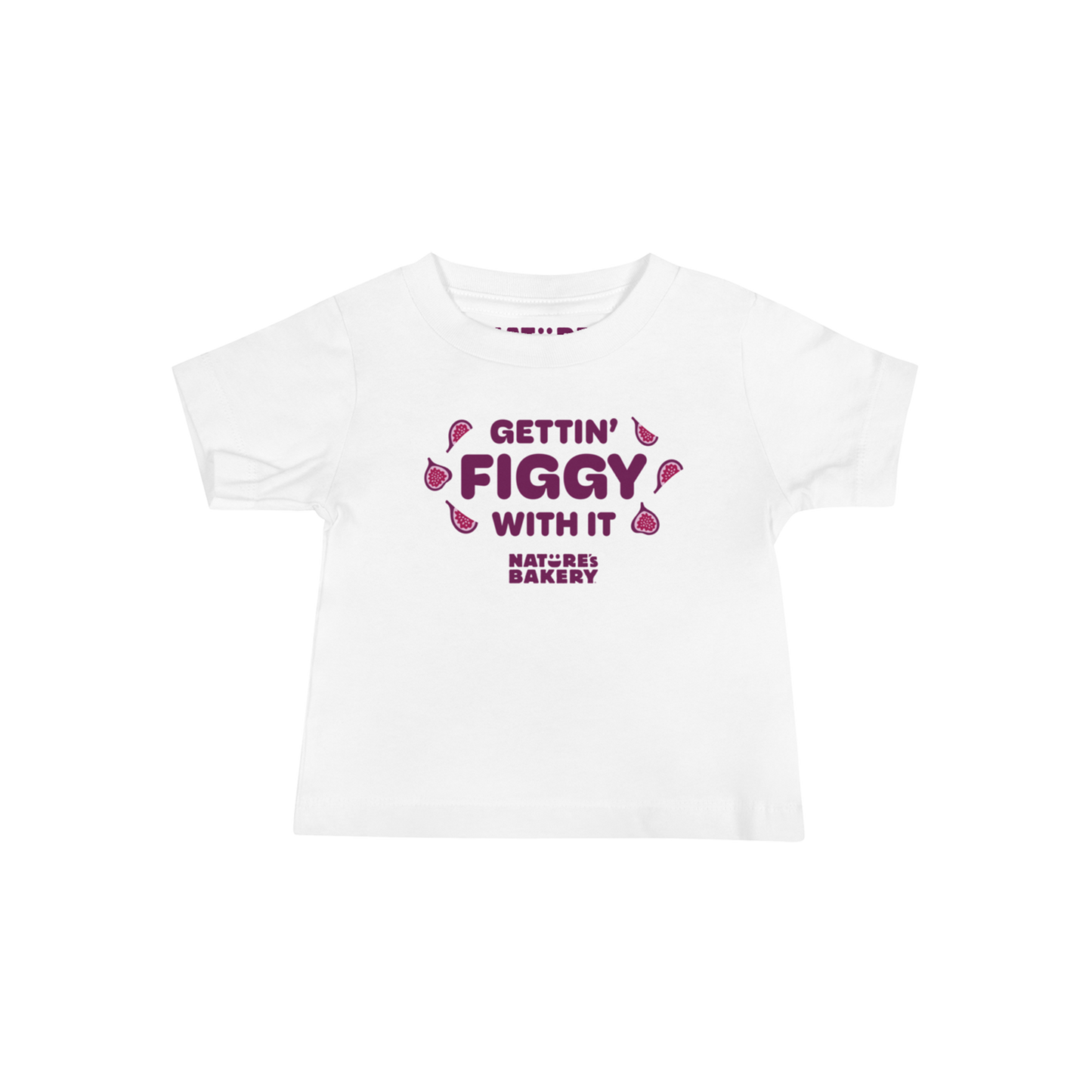 Getting Figgy With It Infant T-Shirt - White