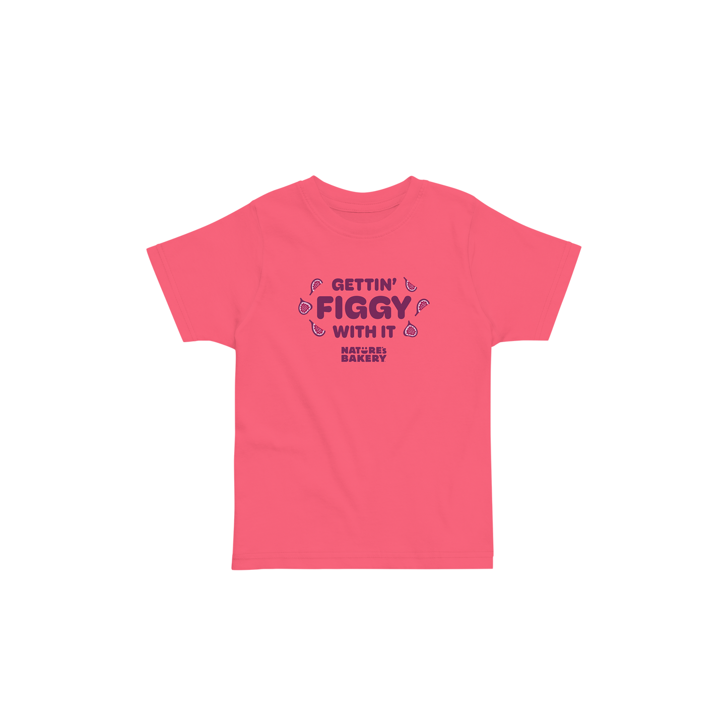 Getting Figgy With It Toddler T-Shirt - Pink