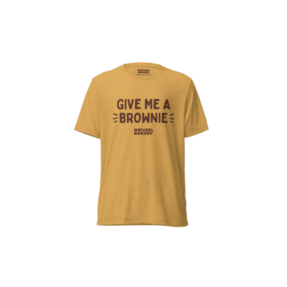 Give Me A Brownie Graphic Tee - Yellow