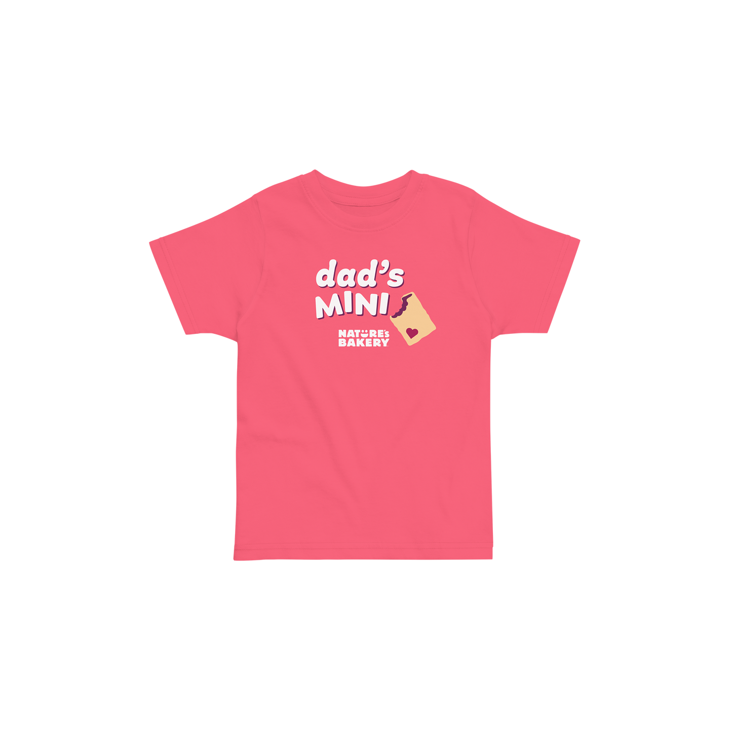 Dad's Mini Toddler T-Shirt - Raspberry
