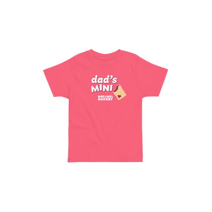 Dad's Mini Toddler T-Shirt - Raspberry