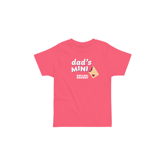 Dad's Mini Toddler T-Shirt - Raspberry