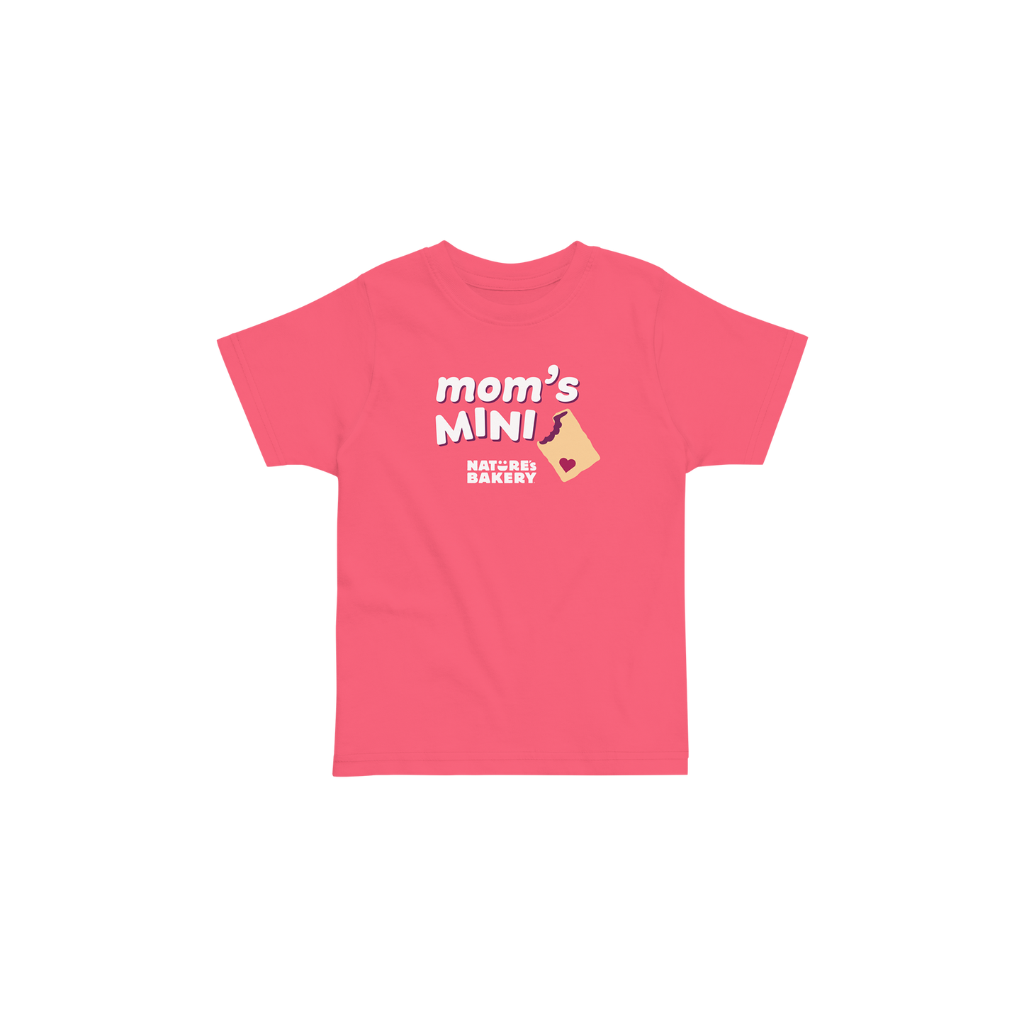 Mom's Mini Toddler T-Shirt - Raspberry