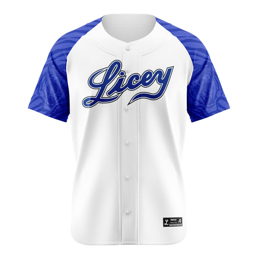 2025-2026 Official Tigres del Licey Full Button Baseball Jersey – Adult Size