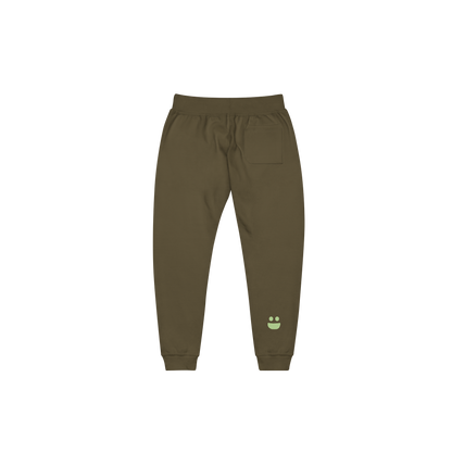 Olive Fleece Sweatpants