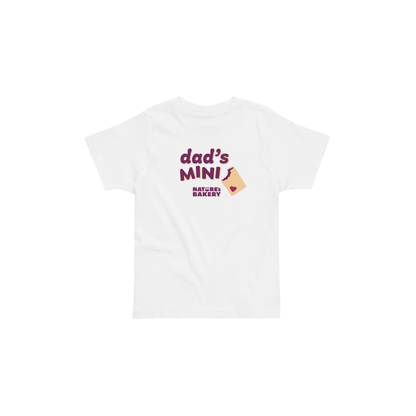 Dad's Mini Toddler T-Shirt - White